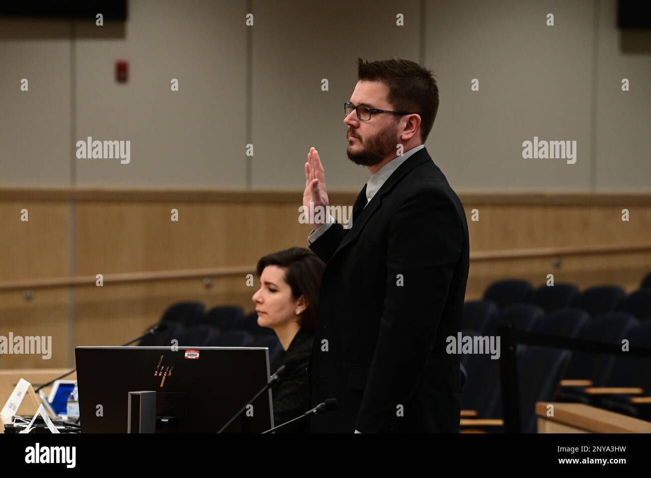 Capt. Ryan Nadeau, Master Of The Spirit Of Norfolk, Swears In Before ...