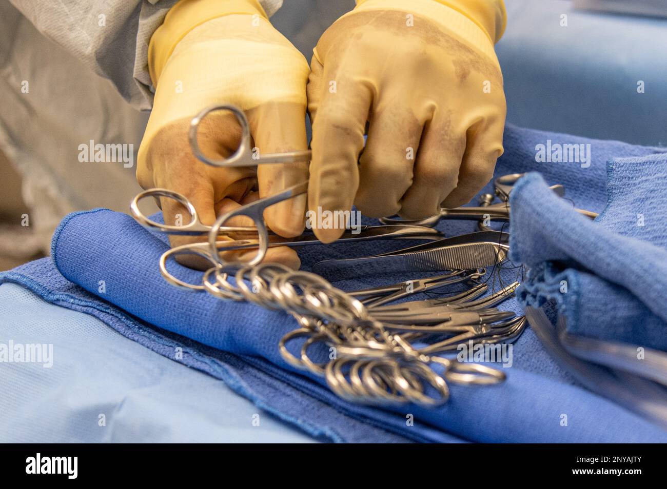 68D operating room specialist students assigned to the U.S. Army