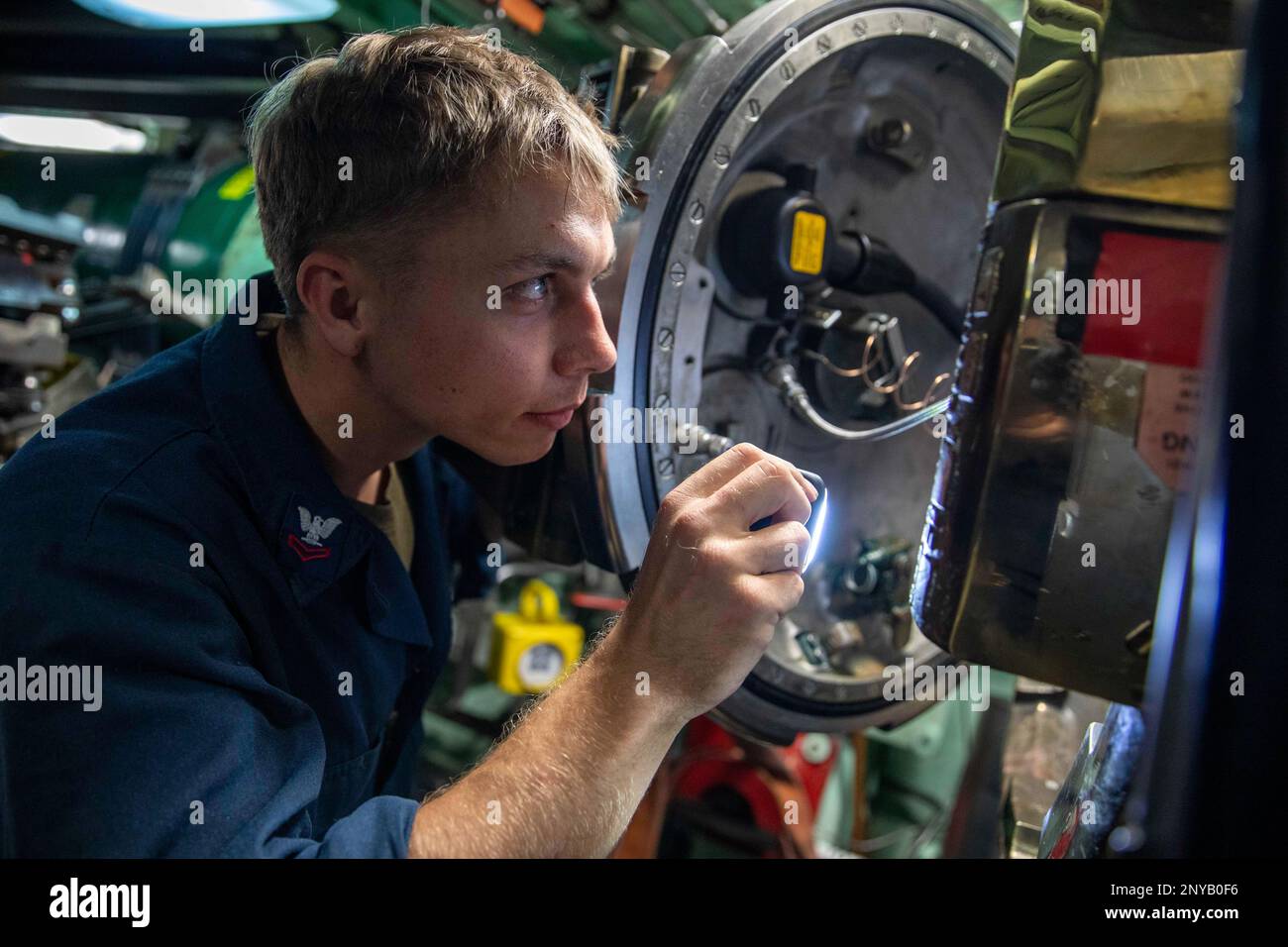 PHILIPPINE SEA (Jan. 23, 2023) – Machinist’s Mate Auxiliary 2nd Class ...