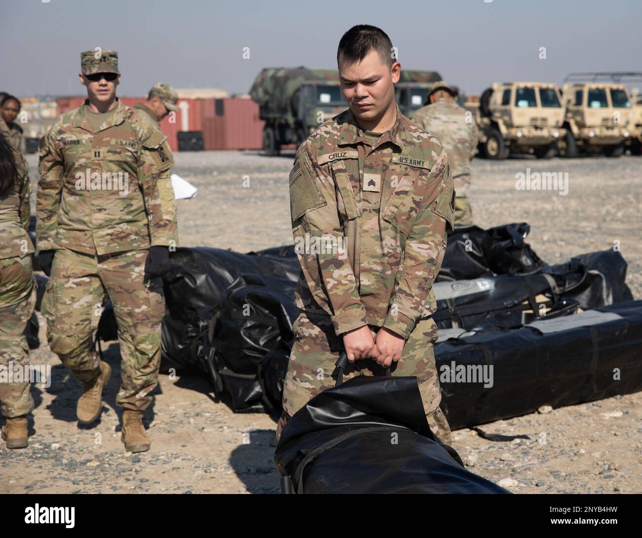 U.S. Army Reserve Sgt. Kaleipakalani Cruz, transportation management