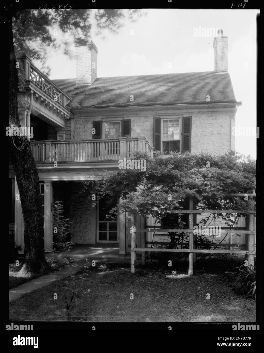William Henry Fitzhugh House, Fredericksburg, Virginia. Carnegie Survey of the Architecture of