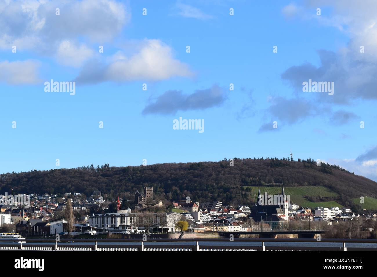 Bingen at the Rhine Stock Photo Alamy