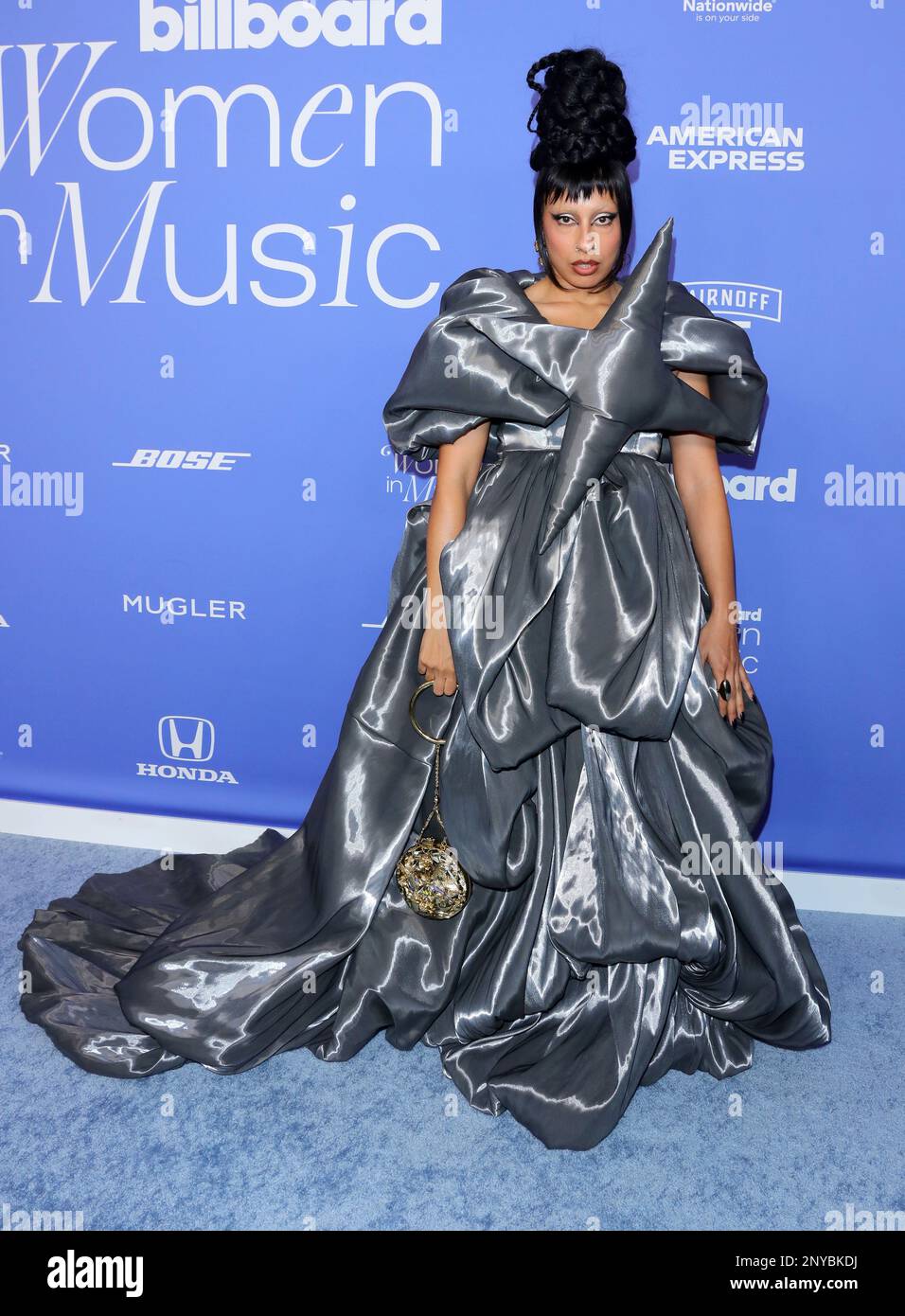 Laya arrives at The 2023 Billboard Women in Music Awards held at The
