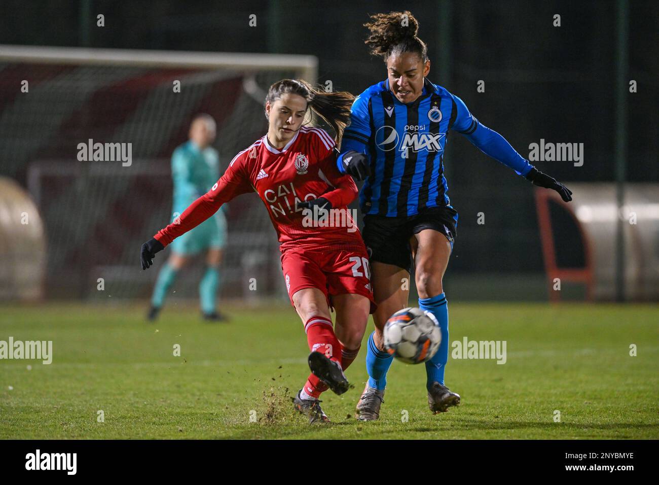 Liege, Belgium. 01st Mar, 2023. Constance Brackman (20) of Standard and