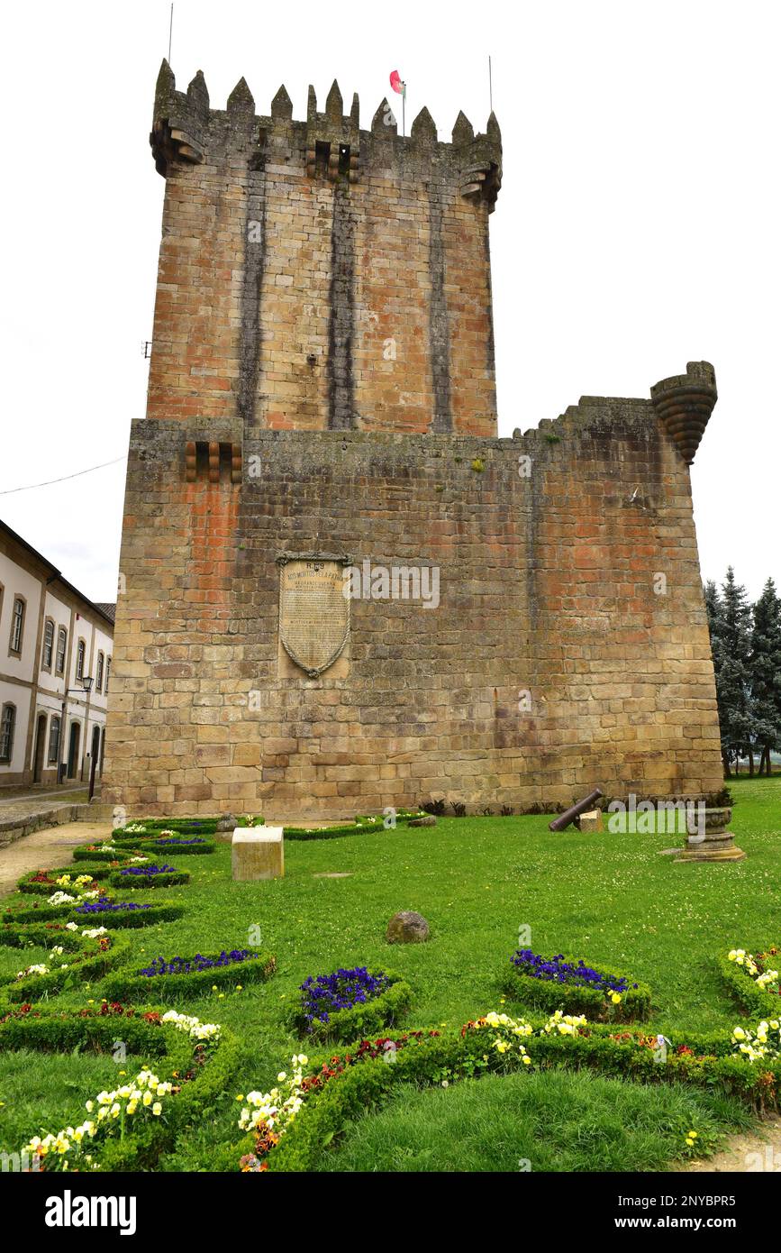 Chaves, Keep Tower of the Castle (14th century). Vila Real, Trasos