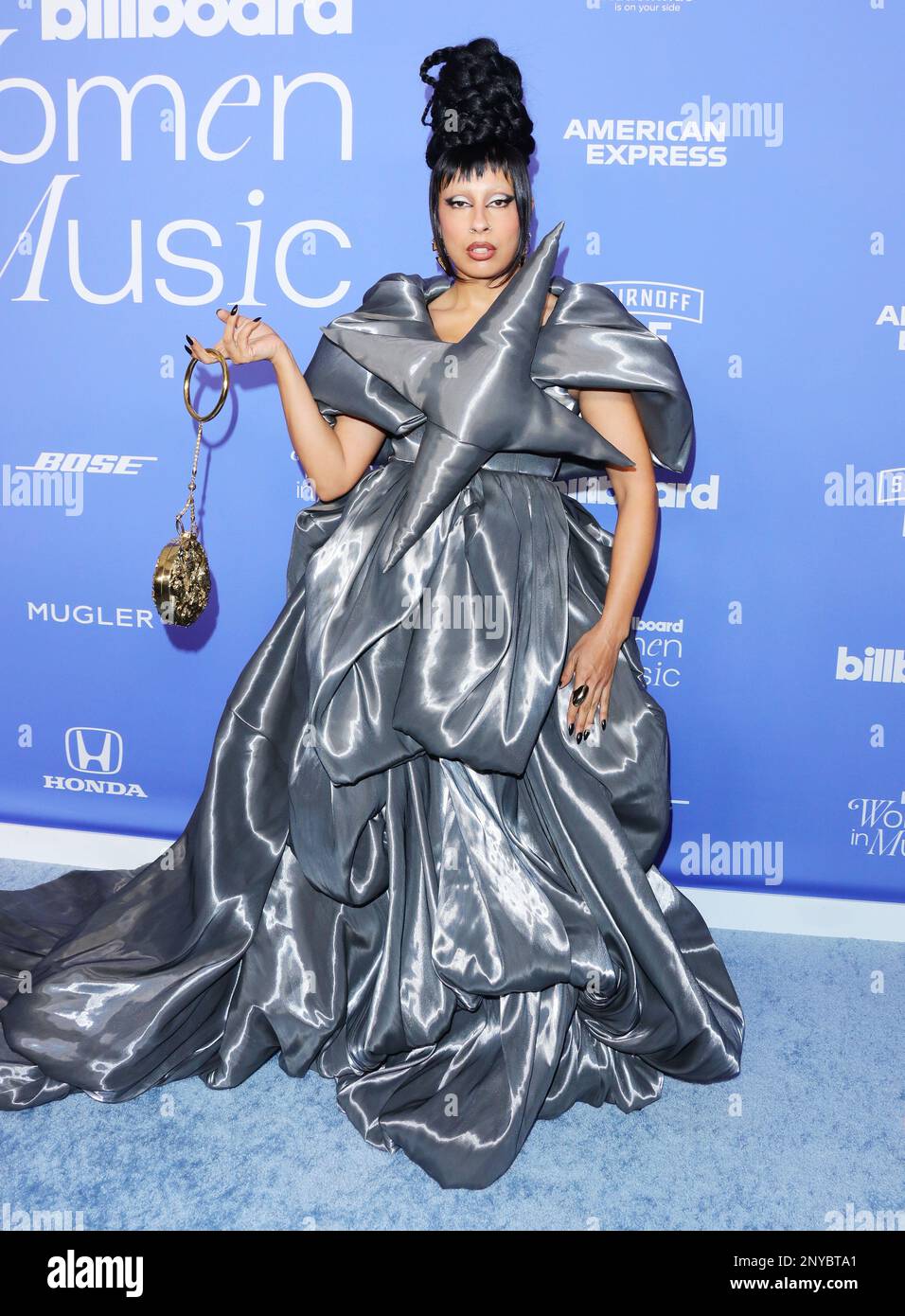 Laya arrives at The 2023 Billboard Women in Music Awards held at The