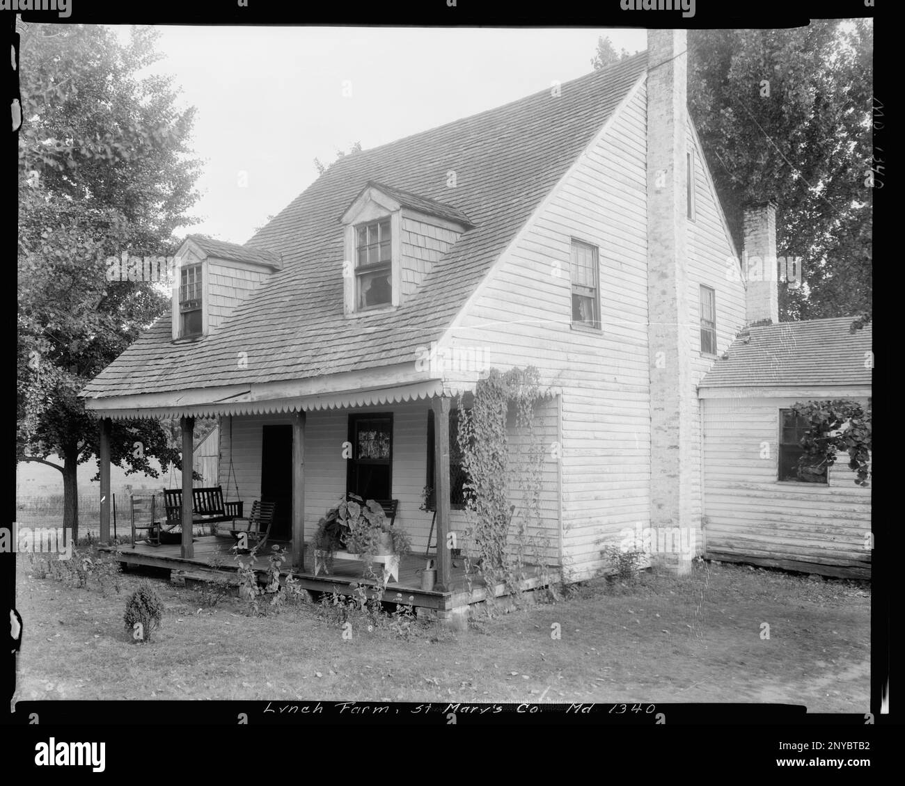 Lynch Farm, St. Mary's County, Maryland. Carnegie Survey of the