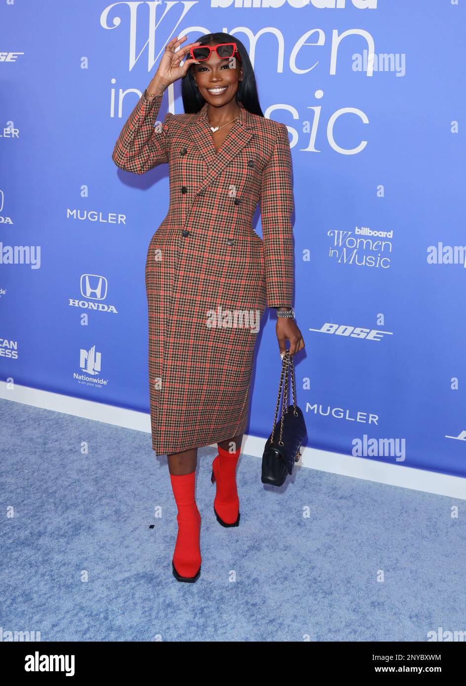 Amber Grimes arrives at The 2023 Billboard Women in Music Awards held ...