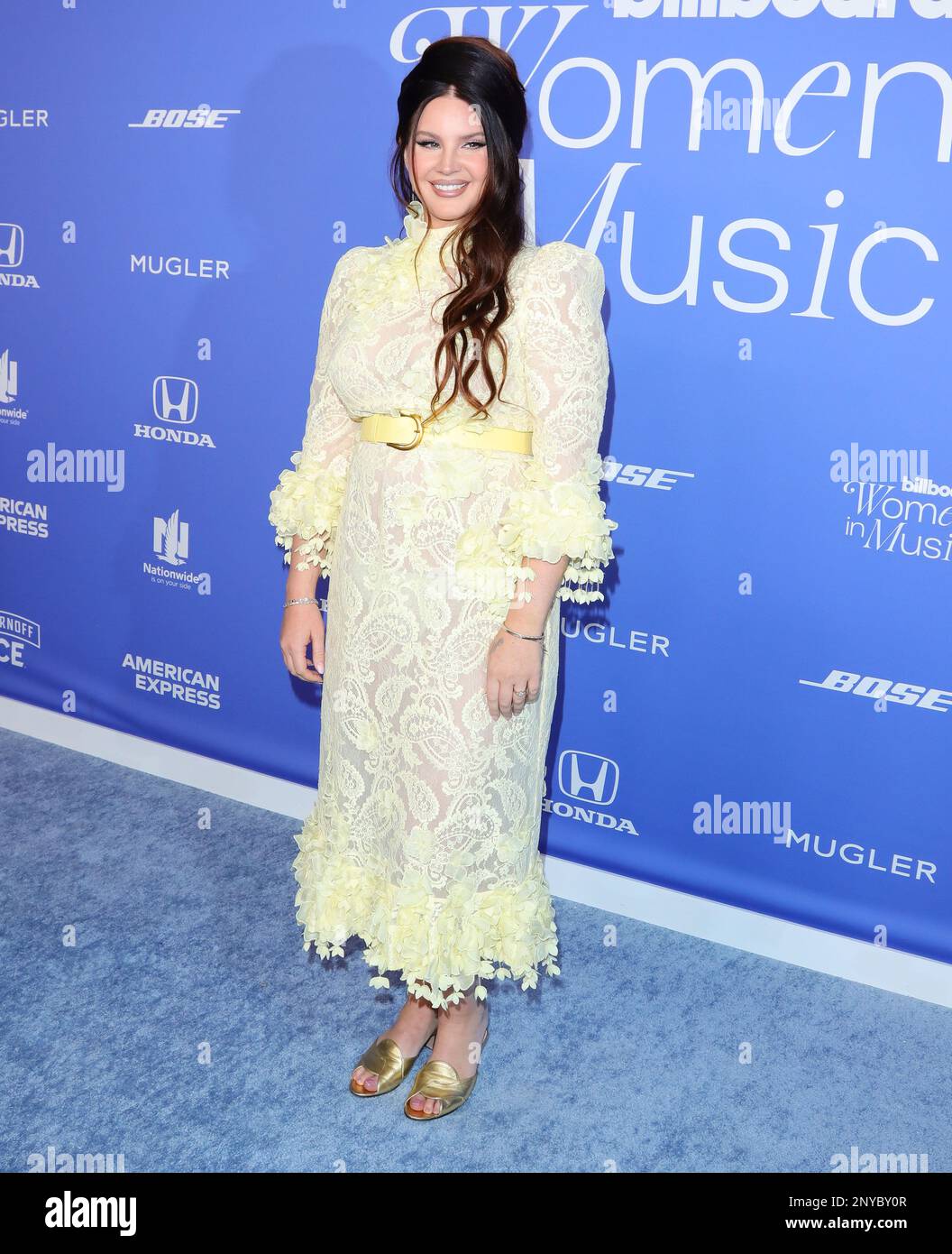 Inglewood, USA. 01st Mar, 2023. Lana Del Rey arrives at The 2023 Billboard Women in Music Awards held at The YouTube Theater in Inglewood, CA on Wednesday, March 1, 2023 . (Photo By Juan Pablo Rico/Sipa USA) Credit: Sipa USA/Alamy Live News Stock Photo