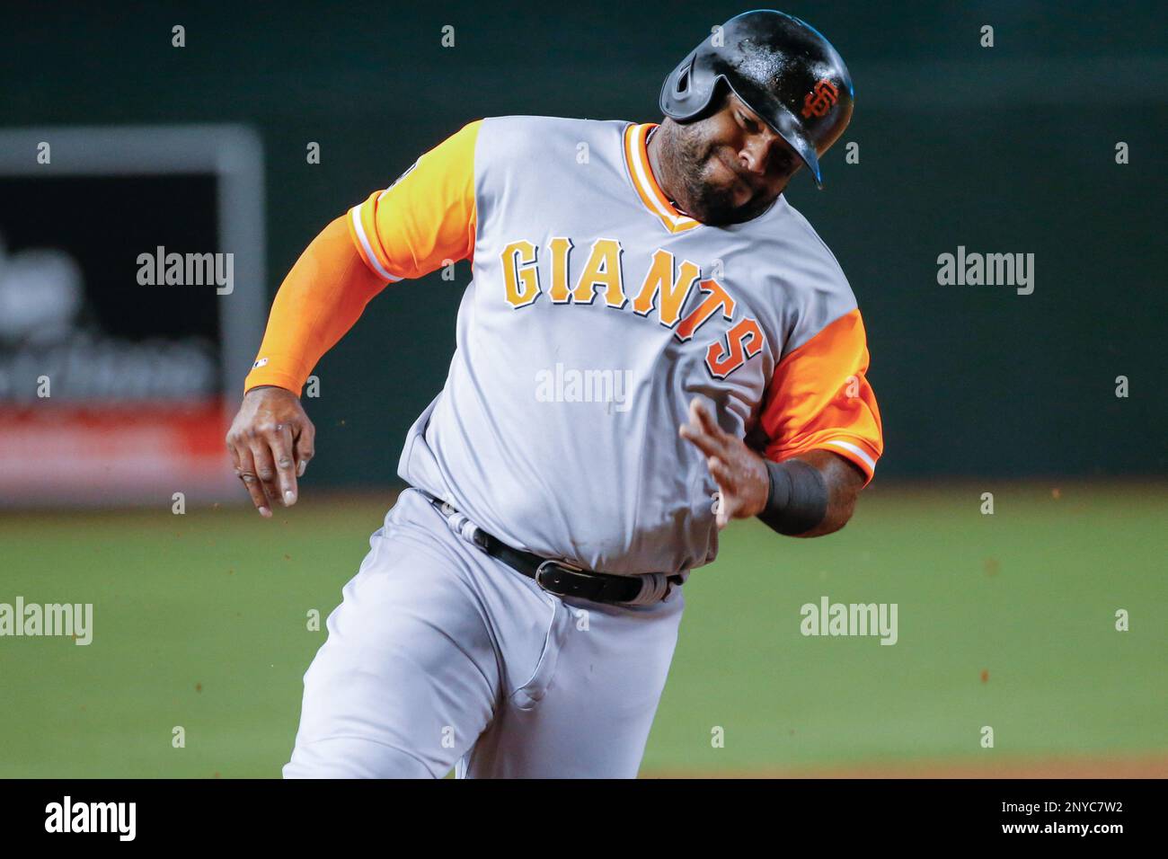 PHOENIX, AZ AUGUST 25 San Francisco Giants third baseman Pablo