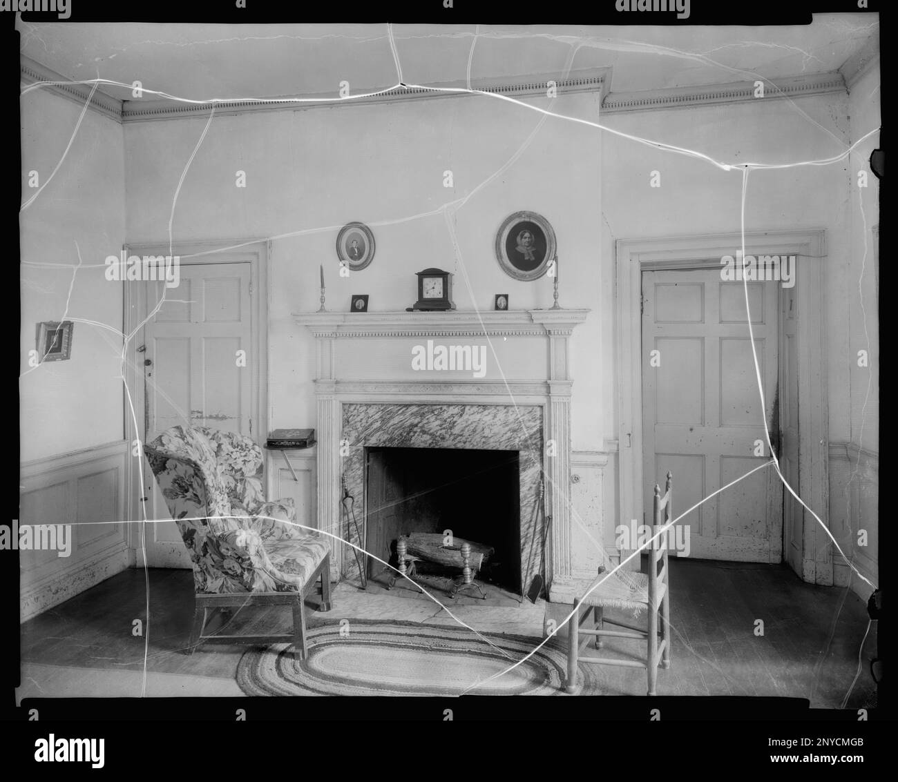 Brownsville parlor, Nassawadox, Northampton County, Virginia. Carnegie