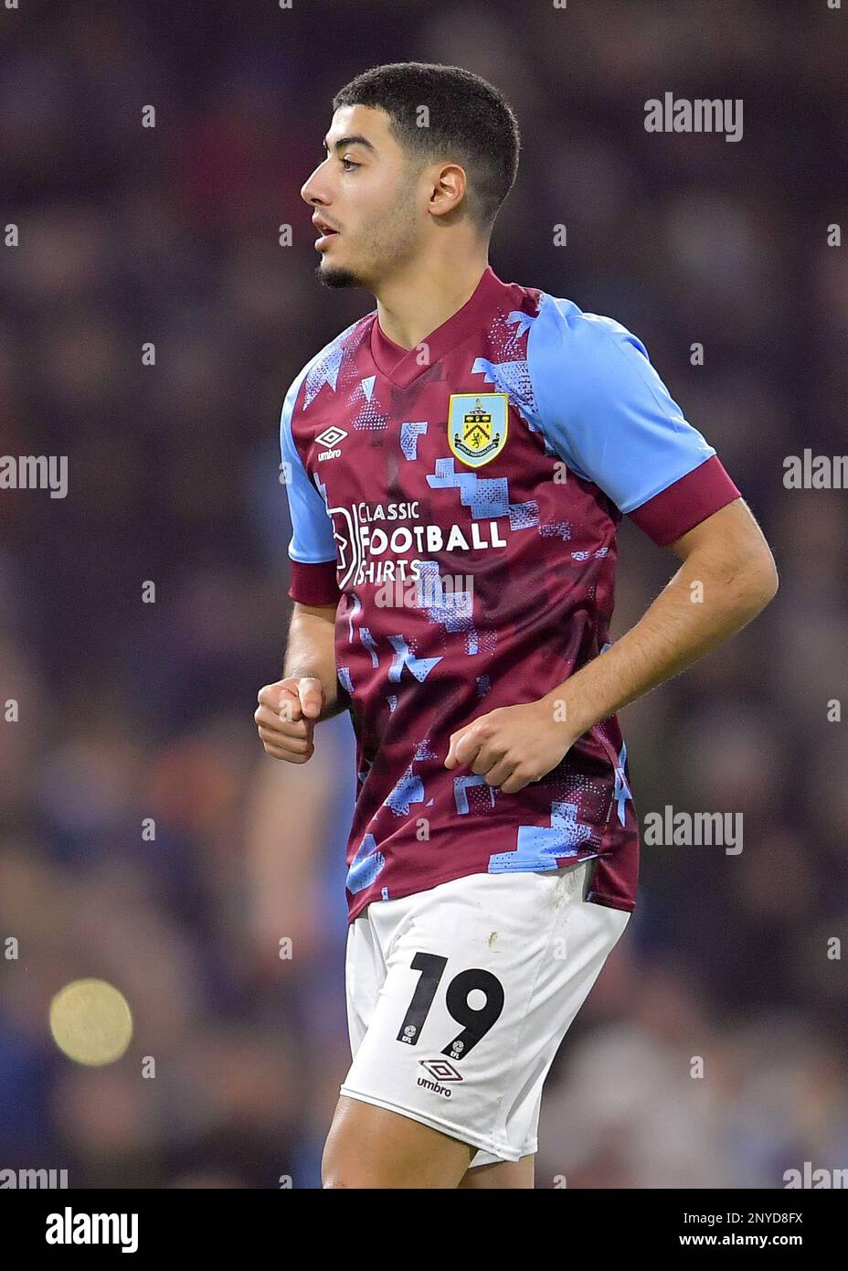 Burnley's Anass Zaroury during the Premier League match at Turf Moor,  Burnley. Picture date: Friday August 11, 2023 Stock Photo - Alamy