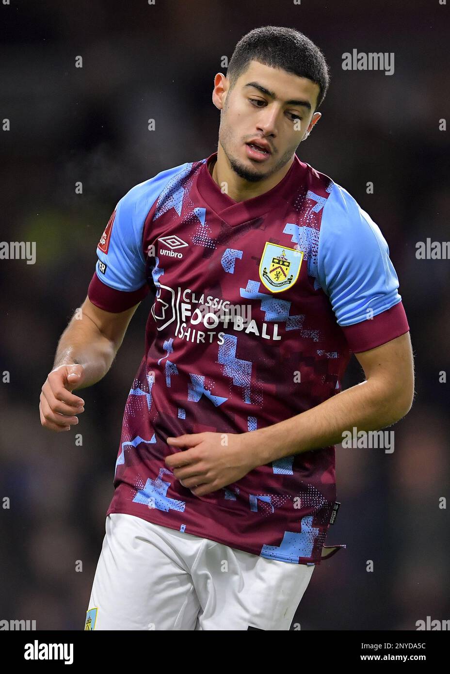 Burnley's Anass Zaroury during the Premier League match at Turf Moor,  Burnley. Picture date: Friday August 11, 2023 Stock Photo - Alamy