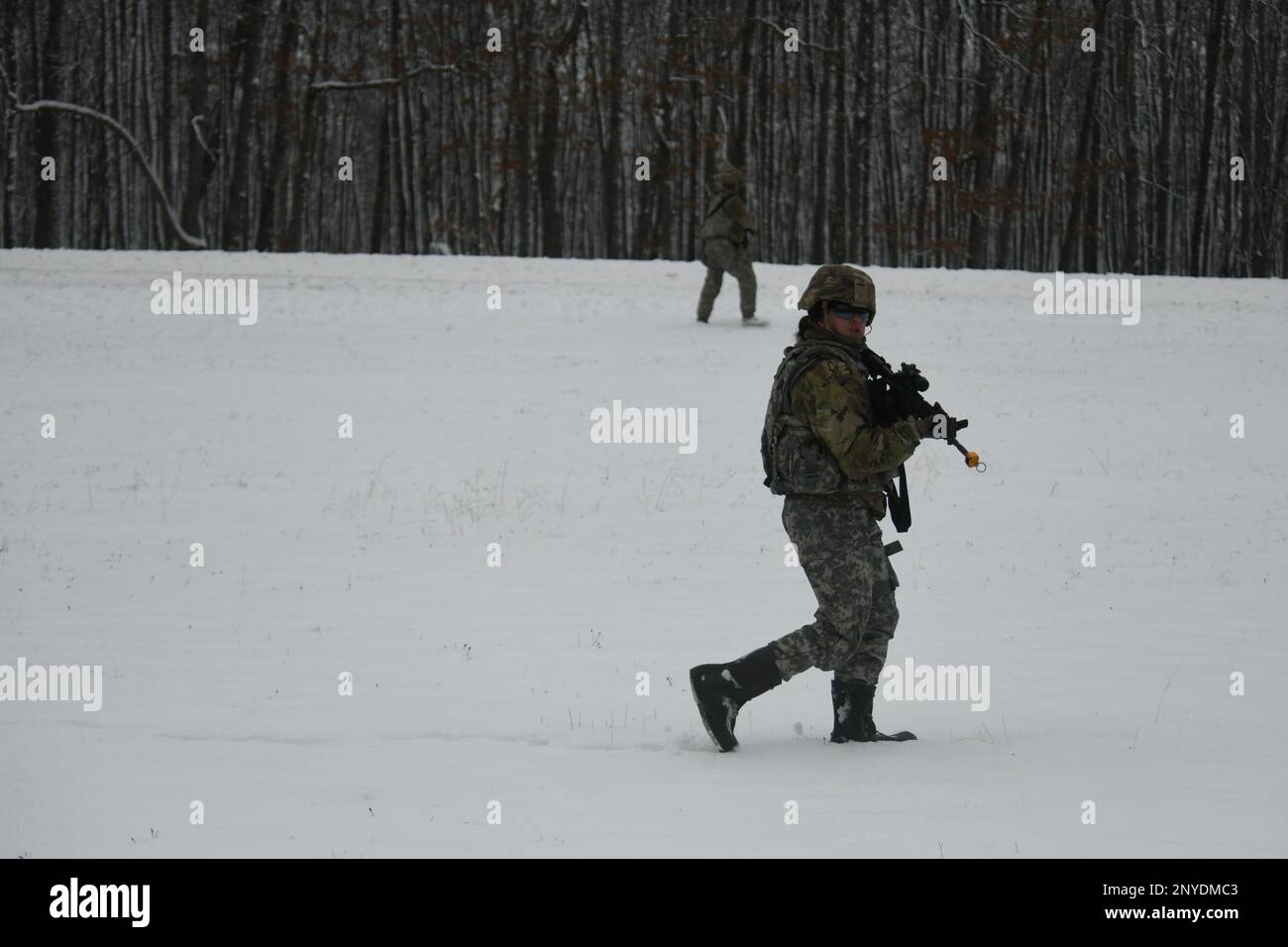 Two Soldiers from the 1120th Field Artillery Regiment, Wisconsin Army