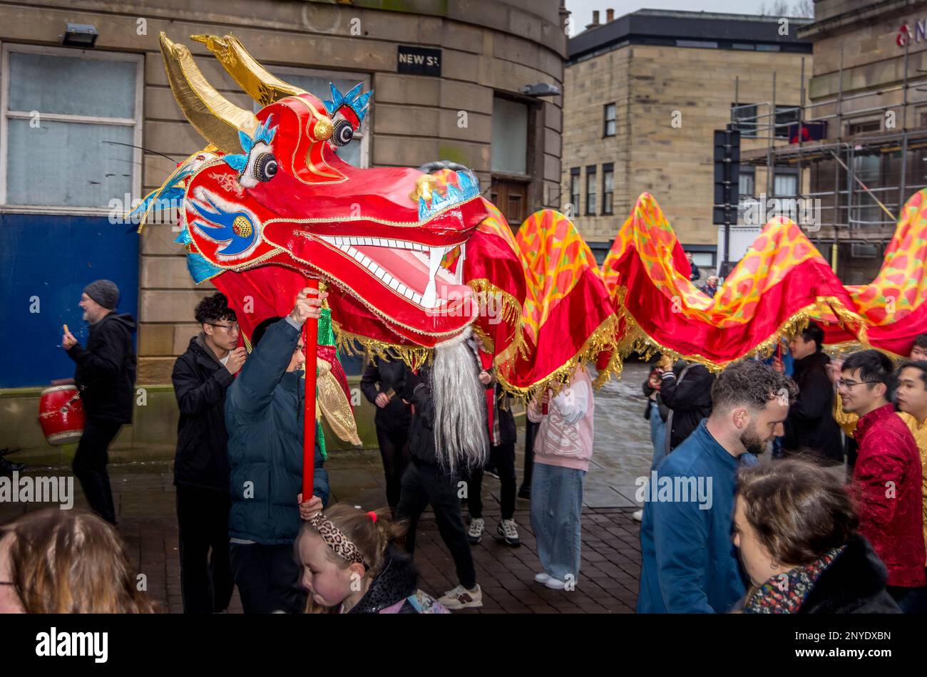 Chinese New Year in Lancaster, UK Stock Photo