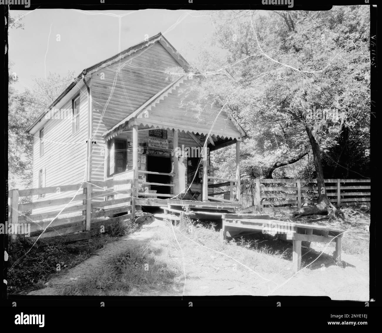 Country Store, Carter's Bridge, Albemarle County, Virginia. Carnegie