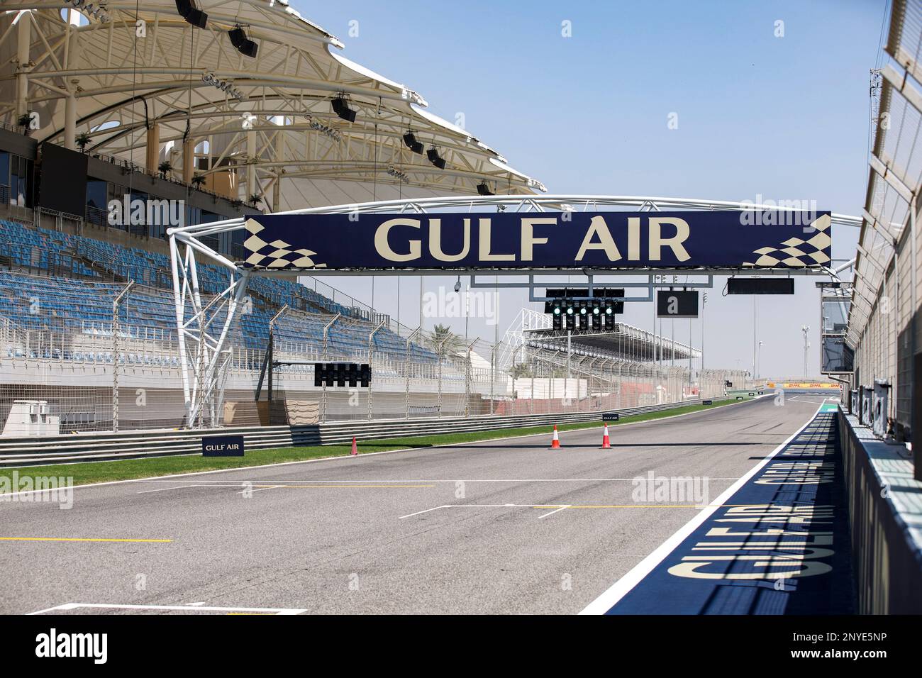Bahracin Internacional Circuit ambiance during the Formula 1 Gulf Air Bahrain Grand Prix 2023, 1st round of the 2023 FIA Formula One World Championship from March 23 to 5, 2023 on the Bahrain International Circuit, in Sakhir, Bahrain - Photo Xavi Bonilla / DPPI Stock Photo