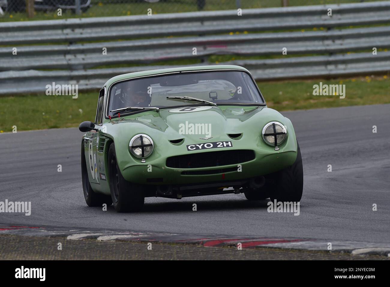 Johan Denekamp, TVR Tuscan, HSCC Historic Road Sports Championship, twenty minutes of racing featuring production sports and GT cars that were built a Stock Photo