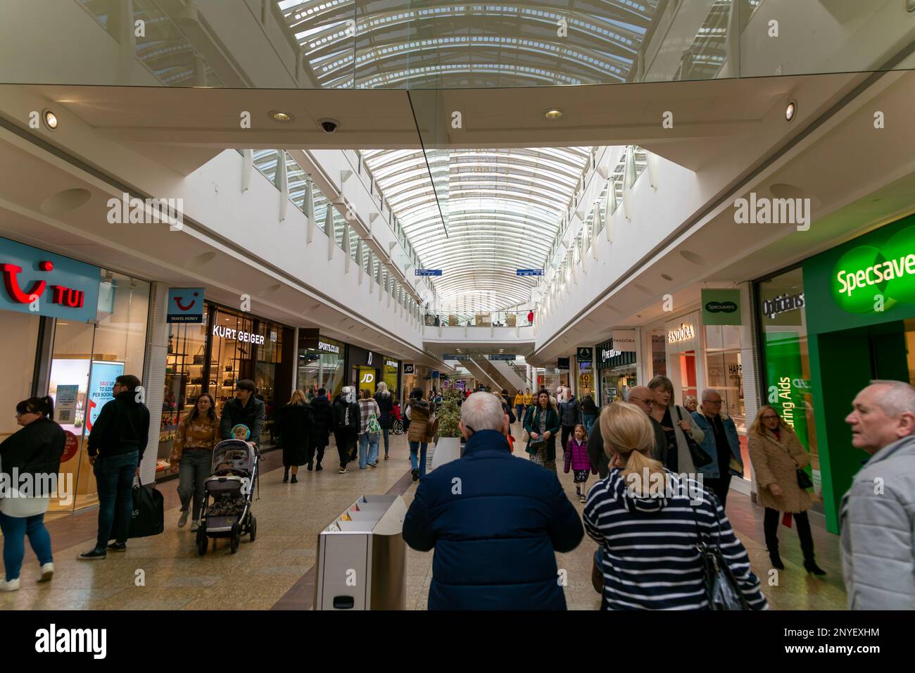 Interior of the Mall shopping centre, Cribbs Causeway, Patchway