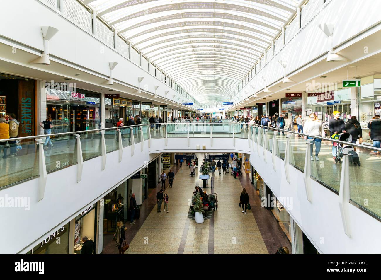 Interior of the Mall shopping centre, Cribbs Causeway, Patchway