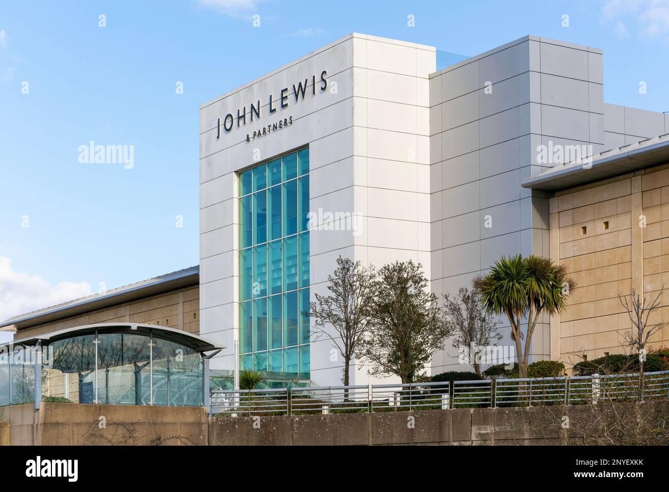 John Lewis stop exterior, the Mall shopping centre, Cribbs Causeway