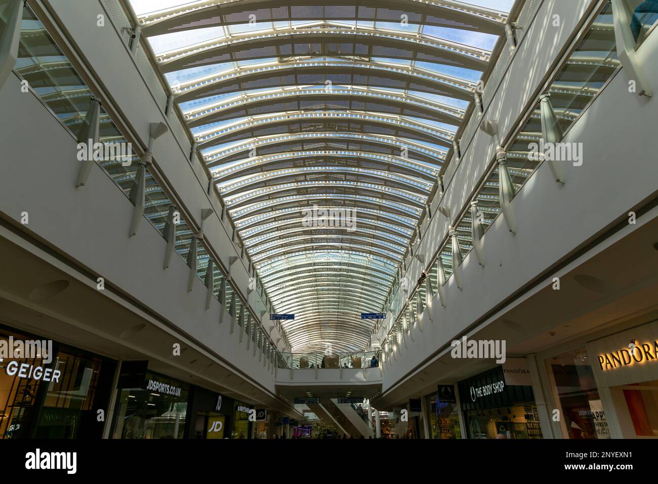 Interior of the Mall shopping centre, Cribbs Causeway, Patchway