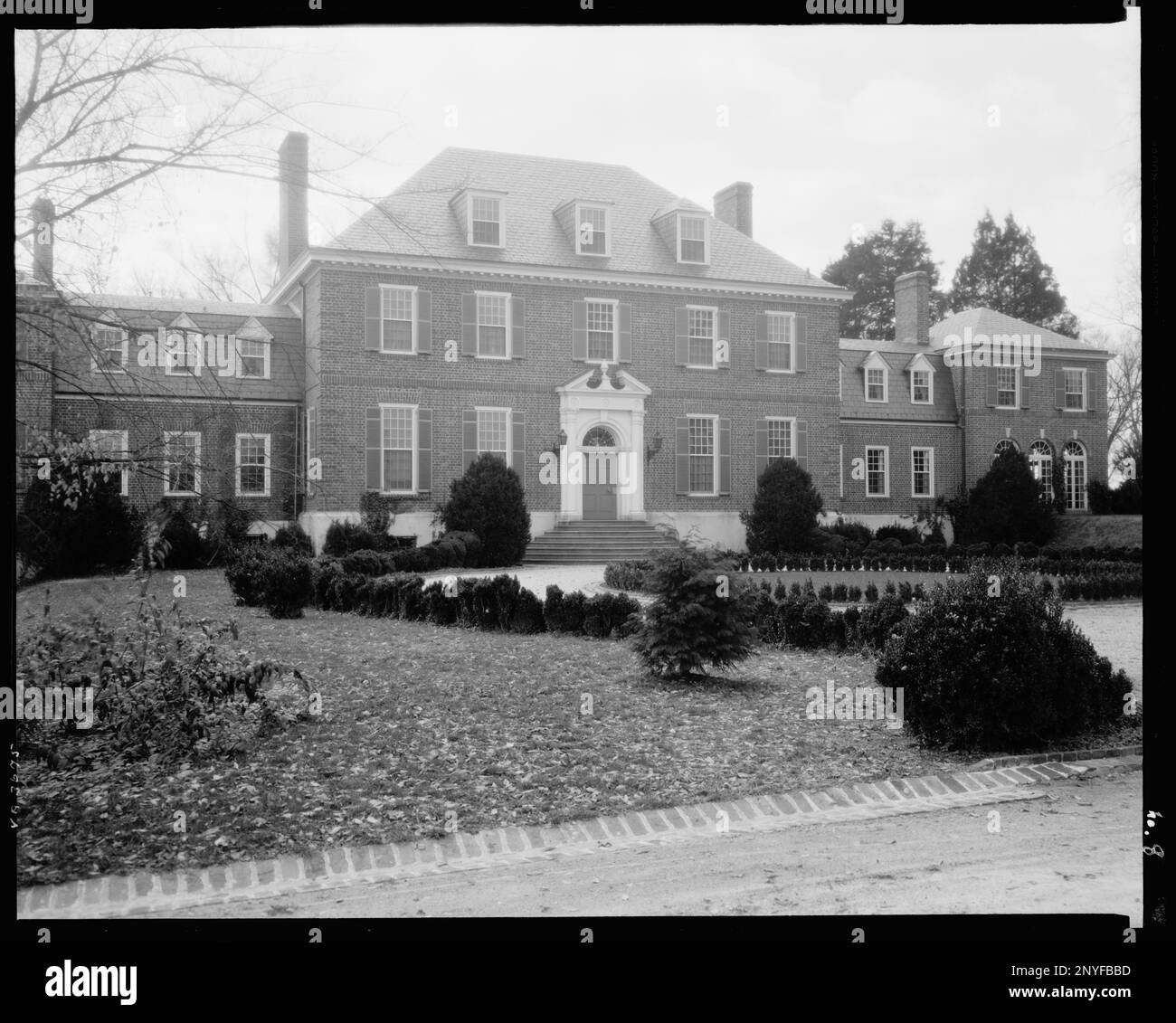 Redesdale, 8603 River Road, Richmond, Henrico County, Virginia. Carnegie Survey of the