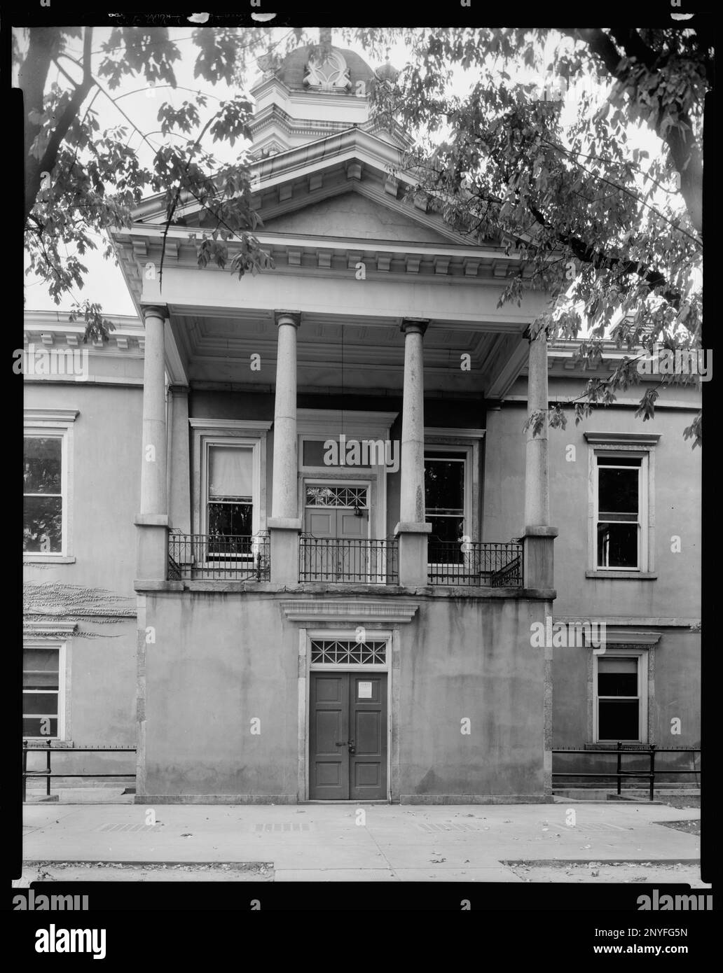 Court House, Burke County, North Carolina. Carnegie Survey