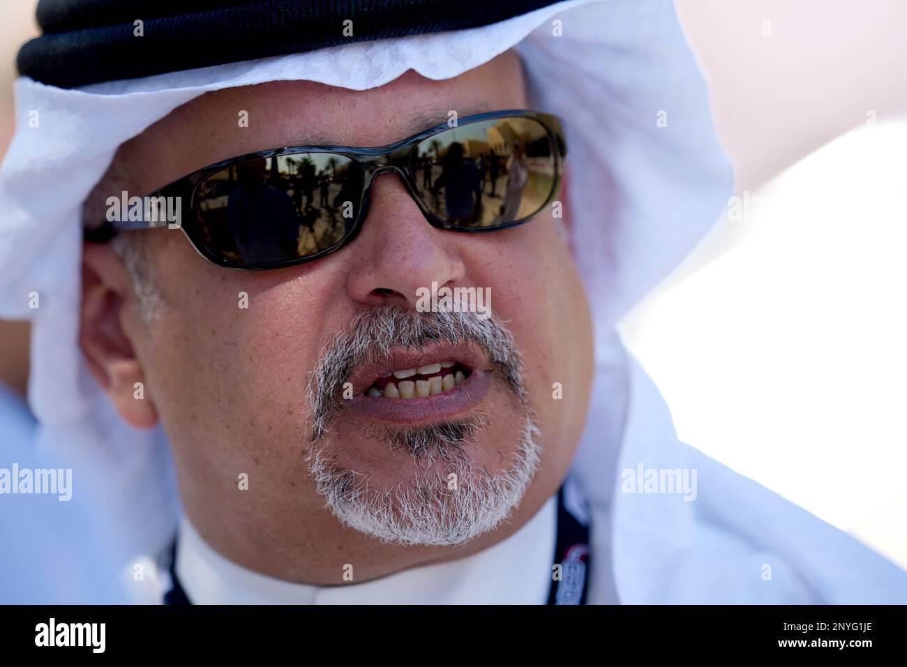 Salman bin Hamad Al Khalifa, Crown prince and the Prime Minister of Bahrain during preview day