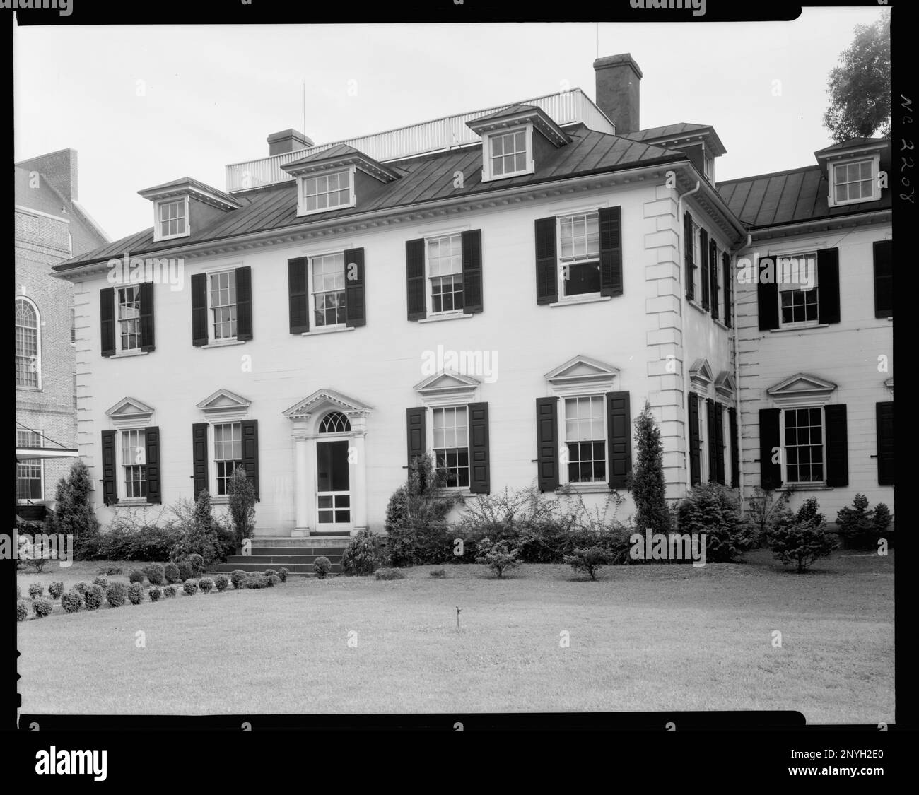 John Wright Stanly House, New Bern, Craven County, North Carolina. Carnegie Survey of the
