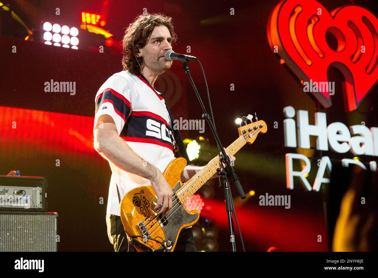 Ben Spivak of Magic! performs during 103.5 KISS FM's Jingle Ball at  Allstate Arena on Dec. 18, 2014, in Chicago. (Photo by Amy  Harris/Invision/AP Stock Photo - Alamy