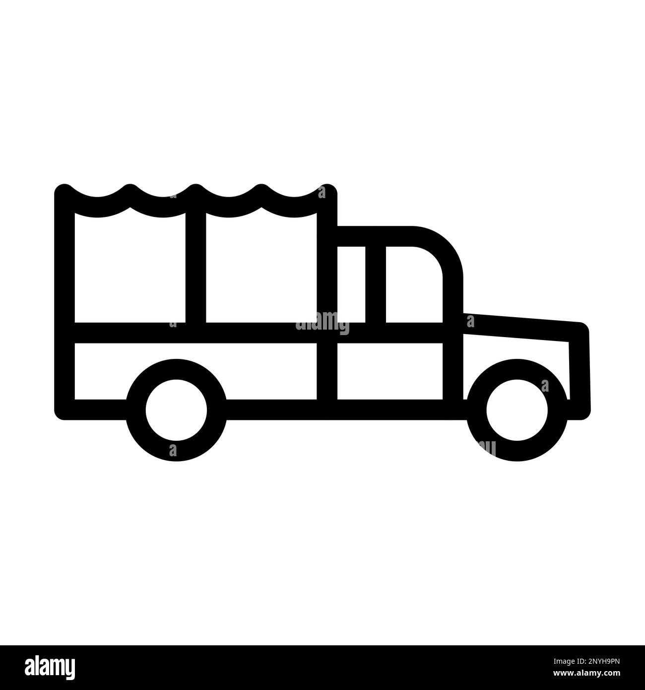 Lorry Thick Line Icon Stock Photo Alamy lorry-thick-line-icon-stock-photo-alamy