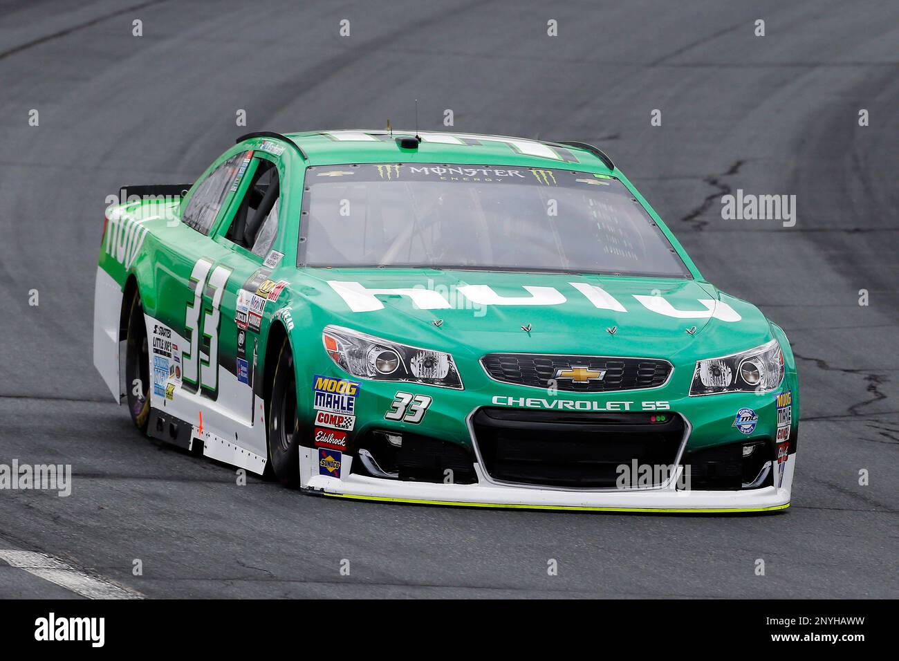 Jeffrey Earnhardt, Circle Sport / TMG, Hulu Chevrolet SS during practice for the NASCAR Overtons 301 race at New Hampshire Motor Speedway, Friday, July 14, 2017, in Loudon, N.H.