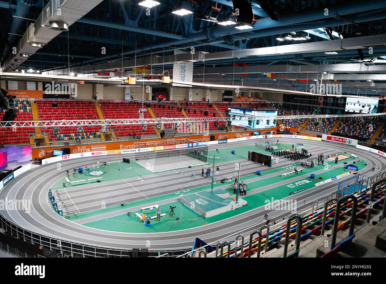 ISTANBUL, TURKEY MARCH 2 A general interior overview during a