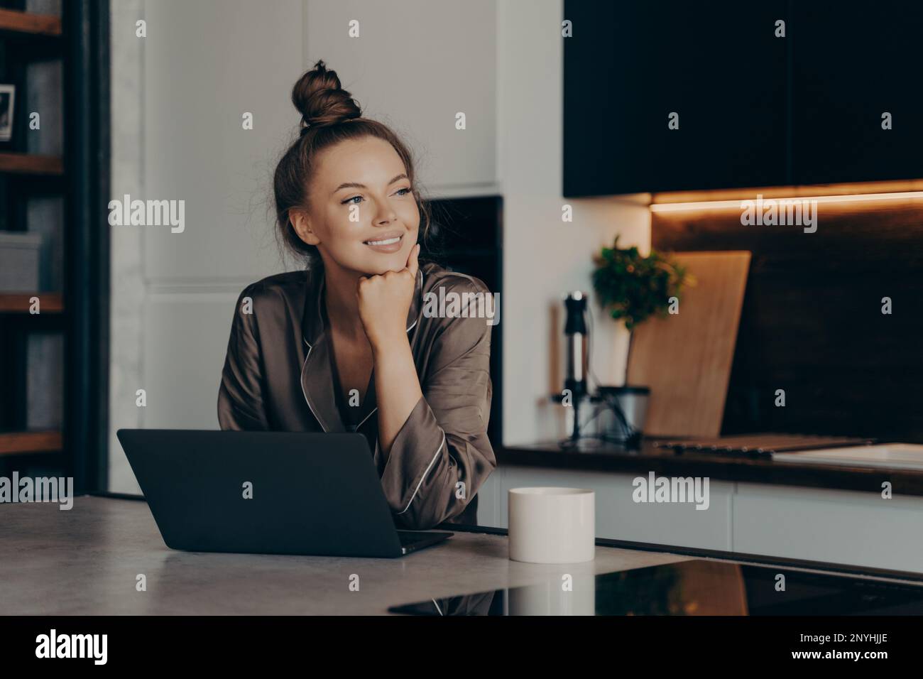 Productive morning routine hi-res stock photography and images - Alamy