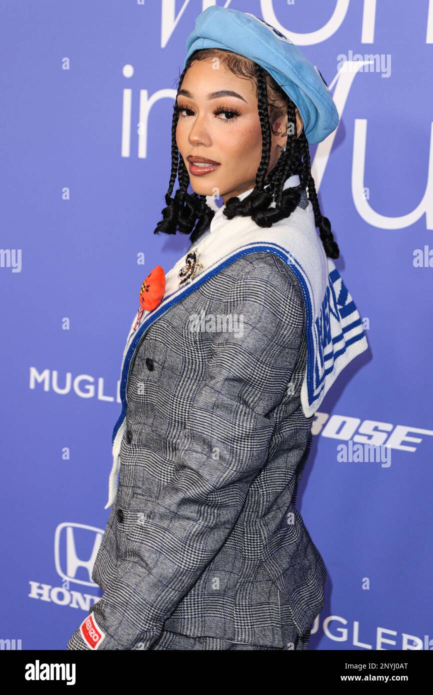 Coi Leray arrives at The 2023 Billboard Women in Music Awards held