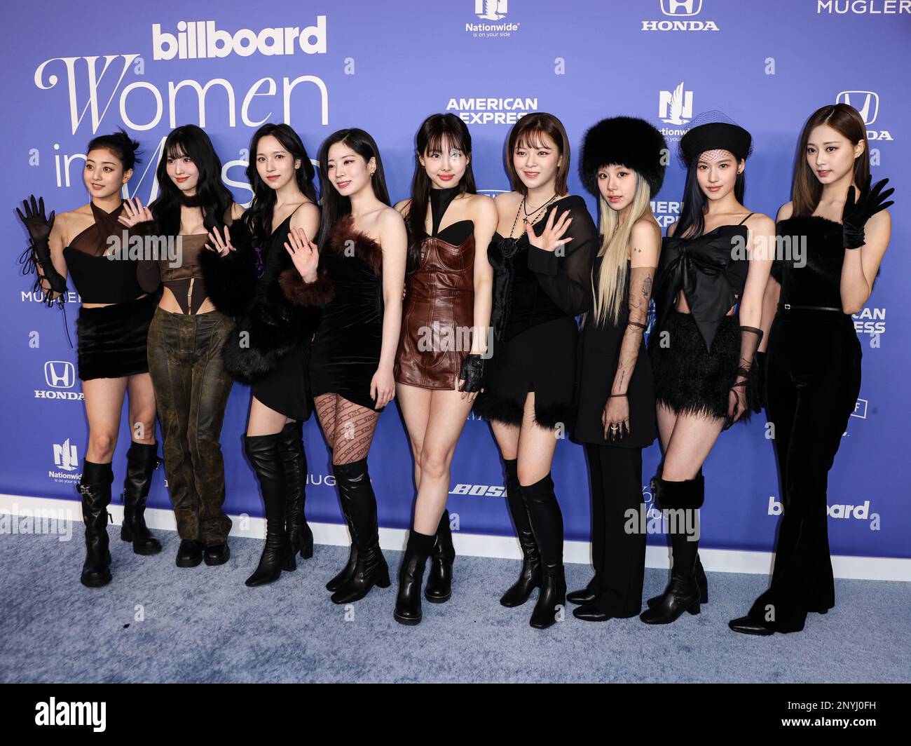 Picture Idea: Inglewood Los Angeles California Usa March 01 Jihyo Momo Mina