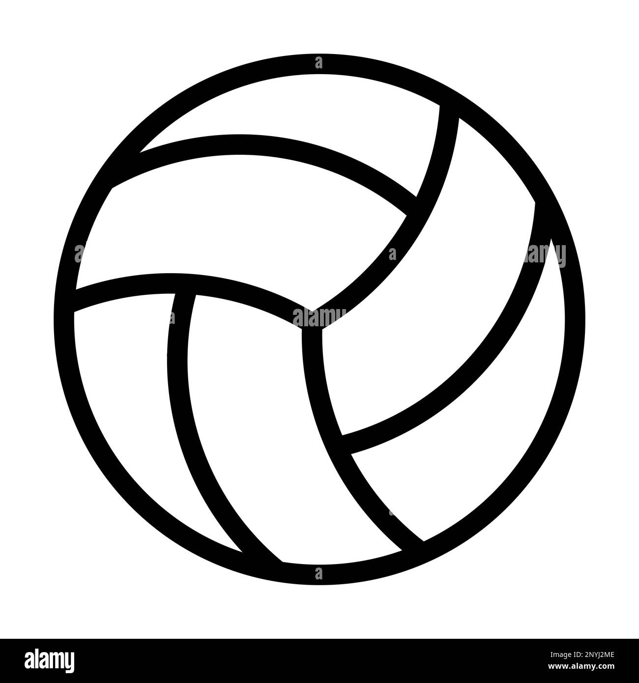 Volleyball set Black and White Stock Photos & Images Alamy