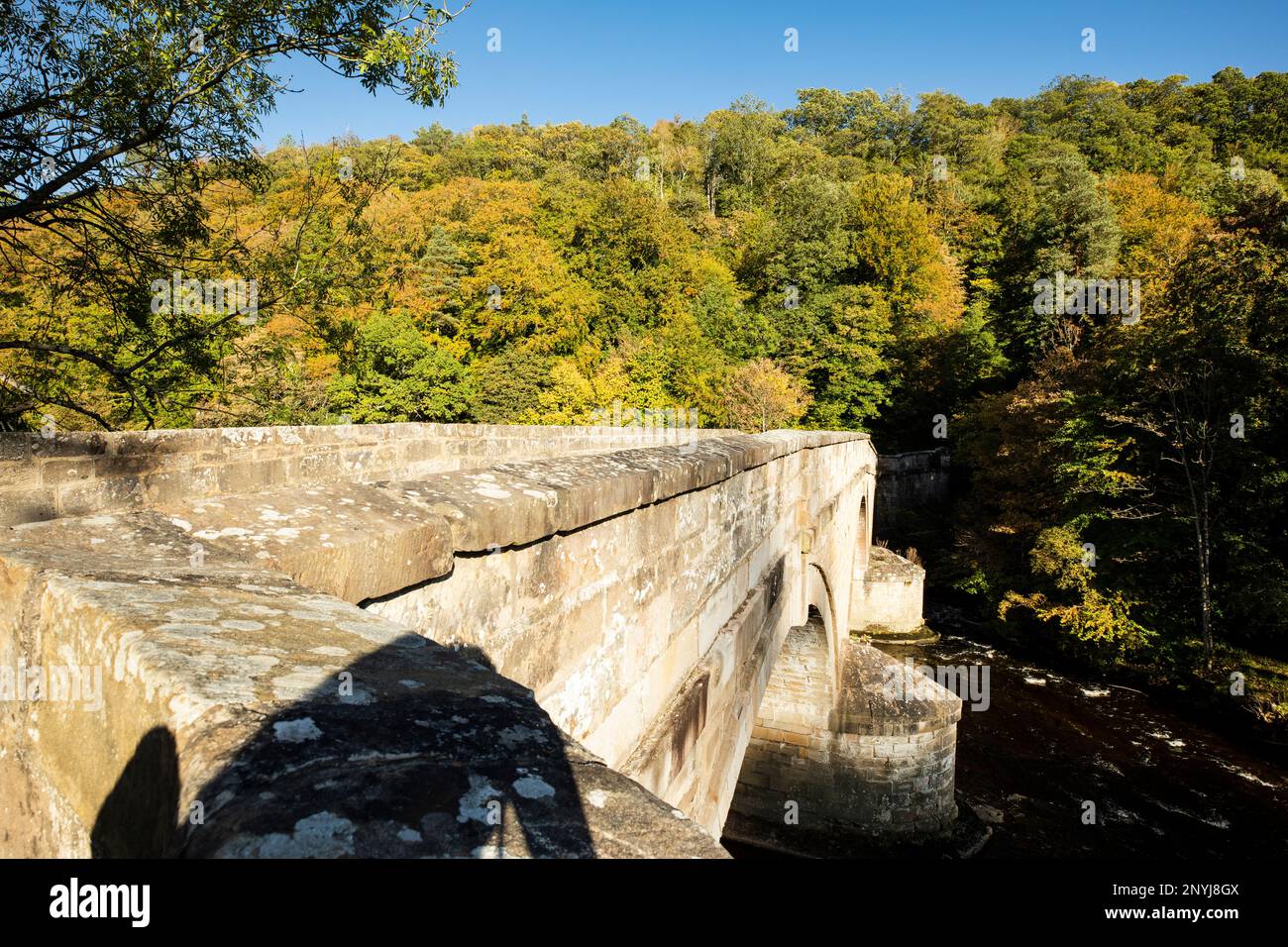 Cupola Bridge over the River Allen at Staward Whitfield, Northumberland Stock Photo Alamy