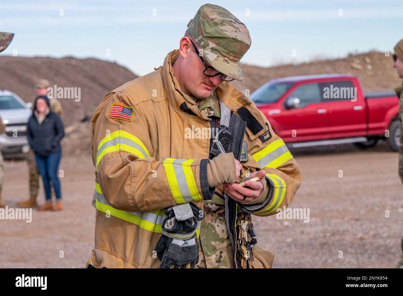Tech. Sgt. Brett Aldrich, 341st Civil Engineer Squadron firefighter ...