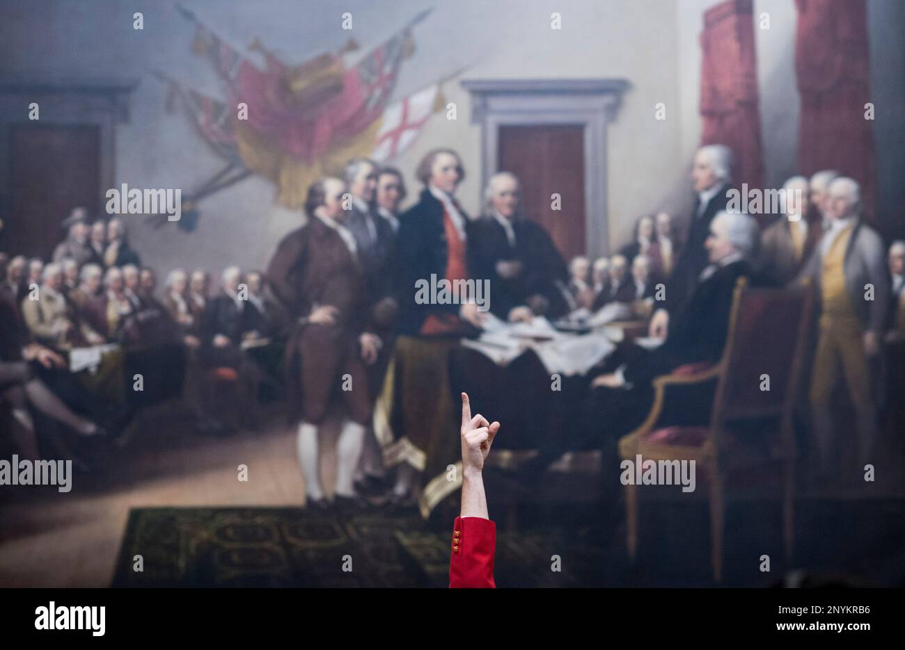 declaration of independence capitol rotunda