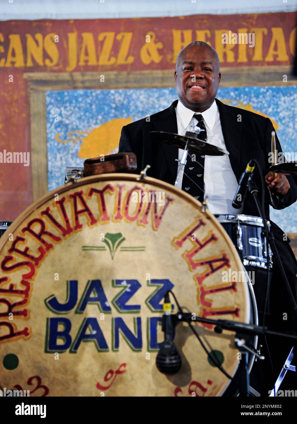 Preservation Hall Jazz Band performs during the New Orleans Jazz ...