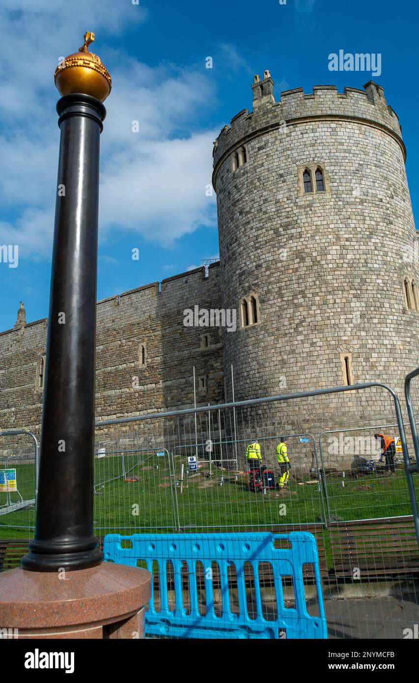 Windsor, Berkshire, UK. 2nd March, 2023. A new drinking water fountain