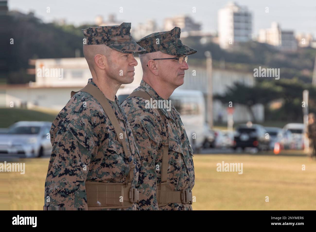 U.S. Navy Capt. Darryl P. Arfsten, Left, Outgoing Commanding Officer Of ...