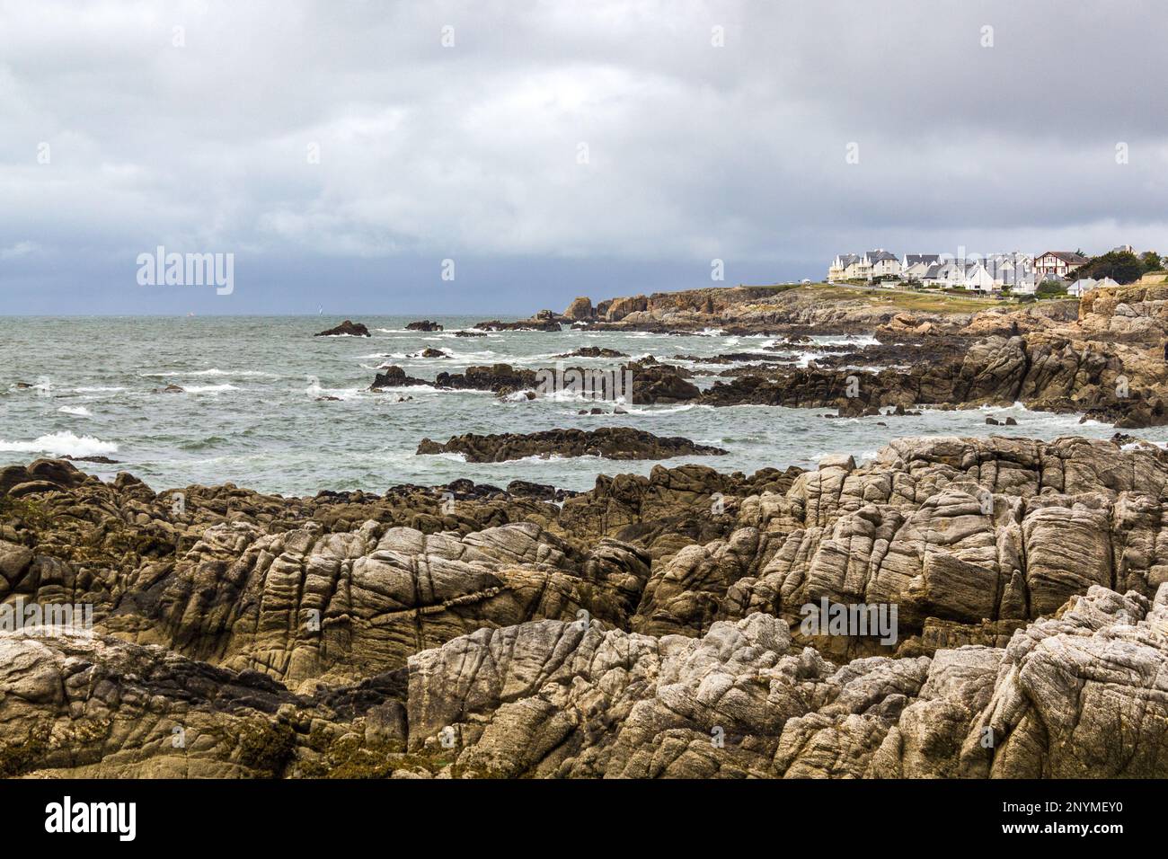 Wild coast and rocks Stock Photo - Alamy