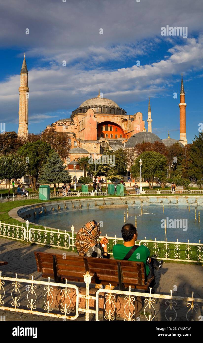 Hagia Sophia, Sultanahmet Park, Istanbul, Turkey Stock Photo - Alamy