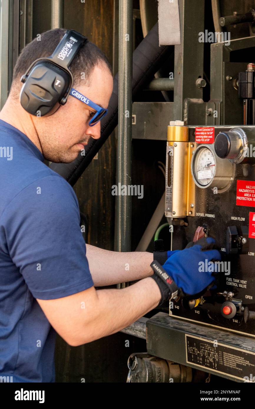 Julio Correa, 502nd Logistics Readiness Squadron fuel system operator
