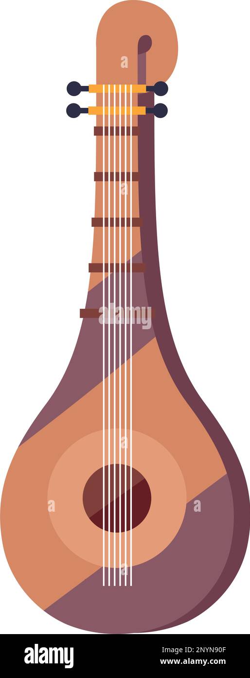 indian culture sitar Stock Vector Image & Art Alamy