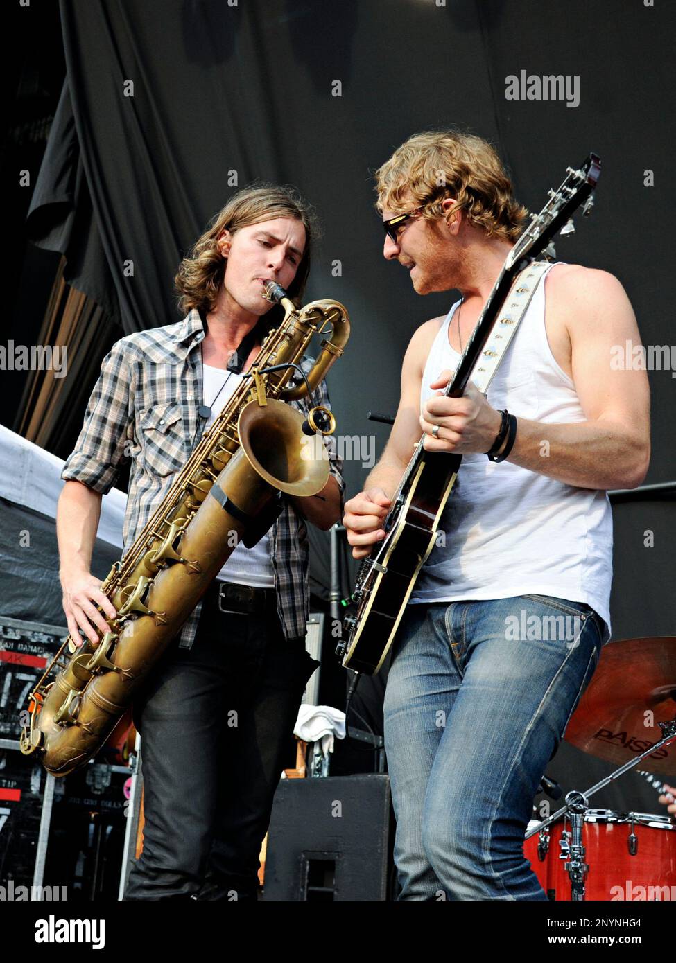 Kit French and Nate McFarland of Parachute perform at Lifestyle