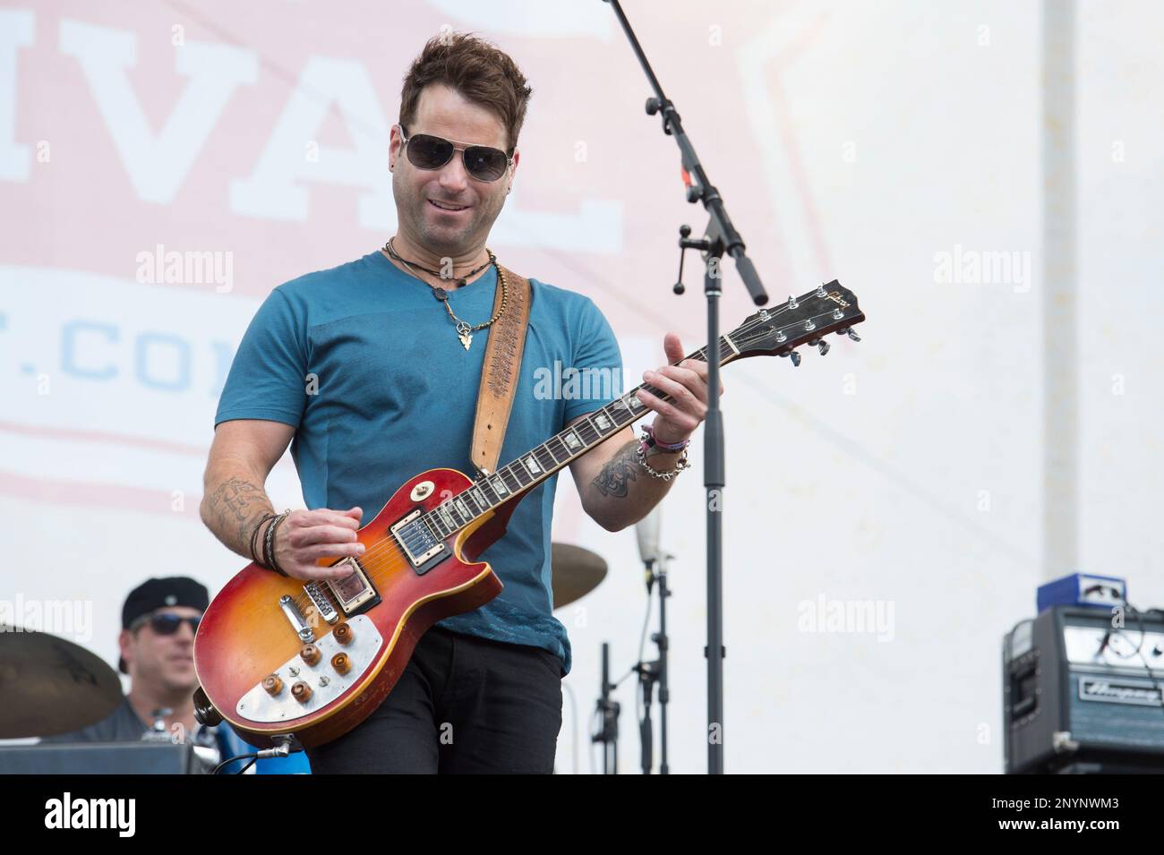 Matt Thomas of Parmalee performs at the 2015 CMA Festival KickOff